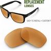 newpolar lenti di ricambio polarizzate newpolar per oakley 55 mm holbrook 009102 marrone