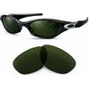 newpolar lenti di ricambio polarizzate newpolar per valvola oakley vintage verde g15