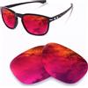 newpolar lenti polarizzate di ricambio newpolar per oakley enduro rosso rubino