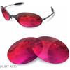 newpolar lenti polarizzate di ricambio newpolar per oakley e wire colore rosso rubino