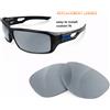 newpolar lenti di ricambio polarizzate newpolar per oakley eyepatch 2 grigio