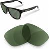 newpolar lenti di ricambio polarizzate newpolar per oakley frogskins colore verde g15