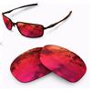 newpolar lenti polarizzate di ricambio newpolar per oakley splinter rosso rubino