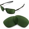 newpolar lenti polarizzate di ricambio newpolar per oakley splinter colore verde g15