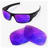 newpolar lenti polarizzate di ricambio newpolar per albero motore oakley colore viola ...