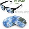 newpolar lenti di ricambio polarizzate newpolar per oakley 55 mm holbrook 009102 titanio