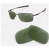 newpolar lenti polarizzate di ricambio newpolar per oakley filo quadrato colore verde g15