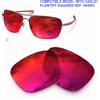 newpolar lenti polarizzate di ricambio newpolar per querelante oakley quadrato rosso r...