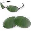 newpolar lenti polarizzate di ricambio newpolar per oakley e wire green g15