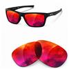 newpolar lenti di ricambio polarizzate newpolar per oakley holston rosso rubino