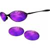 newpolar lenti polarizzate di ricambio newpolar per specchio viola oakley e wire 2.0