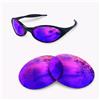 newpolar lenti di ricambio polarizzate newpolar per oakley eye jacket viola specchio