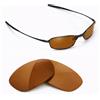 newpolar lenti polarizzate di ricambio newpolar per oakley square wire 2.0 marrone