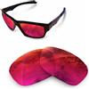 newpolar lenti polarizzate di ricambio newpolar per oakley Jupiter quadrato rosso rubino