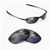 newpolar lenti polarizzate di ricambio newpolar per oakley square wire 2.0 nere