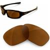 newpolar lenti di ricambio polarizzate newpolar per oakley fives 4.0 colore marrone