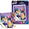 Ravensburger CreArt: KPop Demon Hunters ? Dipingere con i Numeri , Kit Pittura con Pennello e Colori Inclusi, Cornice Inclusa, 18x24cm Ravebsurger,Eta 7+