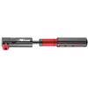 MVTEK Pompa mini telescopica. Pompa per bicicletta 5,5 Bar 80PSI. Pompa bicicletta doppio raccordo per valvole PRESTA SCHRADER. Pompa bici e palloni. Gonfiatore bici 180mm. Sistema Twist-Lock.