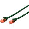 Digitus Cavo di rete Digitus RJ45 U-UTP Cat6 2.00m verde- LSZH [DK-1617-020/G]