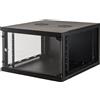Link Armadio rack Link 19" a muro 6 unita' prof. 600mm nero