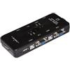 Link Switch Kvm Link 4PC USB/VGA 1MOUSE 1TAST 1 MONITOR CAVI INCLUSI