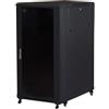 Link Armadio Rack Link 19" 22U 1166x600x800 nero con porta in vetro [LK1922U68N]