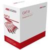 Hikvision Cavo di rete Hikvision Schermato U/Utp Cat6 305m Bianco [DS-1LN6UEL5]