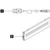 Lenovo Kit cavi Lenovo 4Z57A16101 per Disco ottico ThinkSystem ST650 V2 [4Z57A16101]