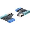 Delock Adattatore Delock Usb interno Usb a 20pin Type-E Key A 5 Gbps [67343]
