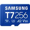 Samsung 256GB Scheda di memoria Samsung T7 microSD Blu [SFSAMMD256MBT70]
