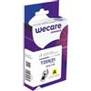 WeCare Nastro compatibile Brother 12 mm x 8 mt Wecare nero/giallo K80010W4 - F10134