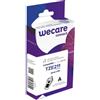 WeCare Nastro compatibile Brother 6 mm x 8 mt Wecare nero/bianco K80014W4 - F10140