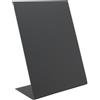 Securit Lavagnette da tavolo a L Securit® in acrilico nero - A5 - conf. 3 pz - TBA-BL-A5 - F10229
