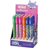 Carioca Espositore 30 penne cancellabili Carioca OOPS Easy Wild Collection punta 0,7 mm pattern assortiti - 44120 conf. 30 pz - F10168