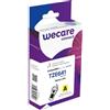 WeCare Nastro compatibile Brother 18 mm x 8 mt Wecare nero/giallo K80031W4 - F10136