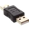 InLine 33441 - Adattatore USB 2.0, da maschio A a maschio A