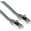 ACT - Cavo patch - Da RJ-45 (M) a RJ-45 (M) - 3 m - Coppie in lamina metallica (PiMf) - CAT 6a - Grigio