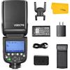 Godox V860III-S TTL Flash per Fotocamera, 76Ws 2.4G Wireless HSS 1/8000s, 480 Flash a Piena Potenza, 1,5s Tempo di Ricarica, Batteria agli ioni di litio Speedlight compatibile con Sony