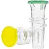 YZC COLLECTION YZC - Spremiagrumi - Confezione da 2 spremiagrumi - spremiagrumi in plastica senza BPA - Estrattore di succo compatto con coperchio - spremere lime per cocktail, bevande