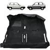 Altro MOQUETTE TAPPETO PREFORMATO NERO PER FIAT PANDA 141 DAL 1986 AL 2003