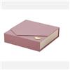 L'Arcolaio Scatola Liscia Portaconfetti 13 x 13 x 4 Cm Bomboniera Malva 1 Pz