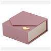 L'Arcolaio Scatola Liscia Portaconfetti 9 x 9 x 4 Cm Bomboniera Malva 1 Pz