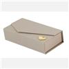 L'Arcolaio Scatola Rettangolare Liscia Portaconfetti 14 x 7 Cm Bomboniera Tortora 1 Pz