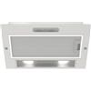CATA G 45 X Cappa Aspirante Cucina Pannello di Controllo a Scorrimento 2 Livelli di Aspirazione Illuminazione LED E 14 Motore Extra Silenzioso Acciaio Inox Classe Energetica E 56cm