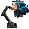 Nakelulu Supporto Tablet Auto, Regolabile a 360° Supporto iPad Camion con Ventosa Potente, Porta iPad Cruscotto Parabrezza Compatibile per 4.7-13.5" iPad Pro/Mini/Air Smartphone