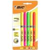 Bic Grip Penne evidenziatore Pacco da 5 Confezione da 5 Colori assortiti.