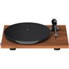 Pro-Ject PRO JECT E1 BT GLOSS WALNUT GIRADISCHI BLUETOOTH PHONO INTEGRATO NUOVO G. ITALIA