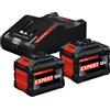 BOSCH Starter Set Bosch Expert EXBA18V-150 + EXAL18V-160 18V 15Ah