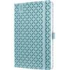 SIGEL J6113 Agenda settimanale Jolie 2026-1 anno - circa A5 - Sky Blue - 2 pagine = 1 settimana - copertina rigida - 80 g/m² - azzurro - 174 p. - certificazione FSC