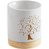 ZEN ARÔME Bruciatore profumato Ceramy Life Tree - Bruciatore di cera fondente profumato, oggetto artigianale portafortuna, aromaterapia facile, diffusore di fragranza, decorazione regalo simbolico, 50 ml,